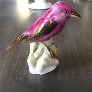 Herend Porcelain Cardinal Figurine Handmade & Handpainted